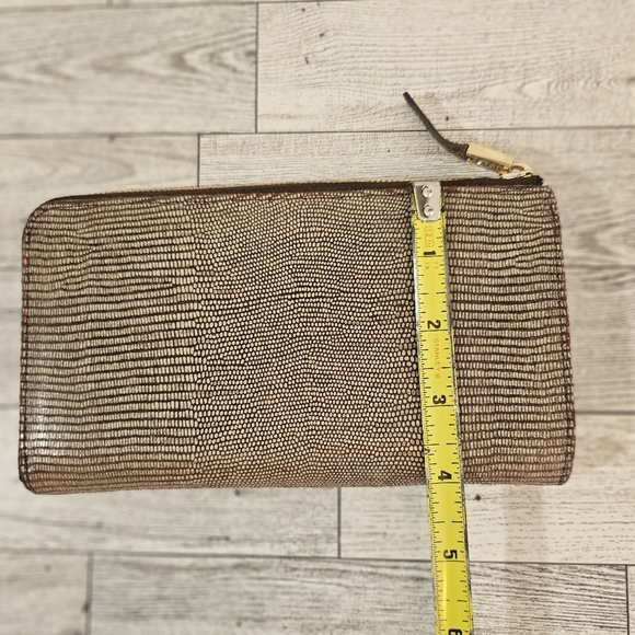 India Hicks The Reserve Wallet in Island Gecko Colorway Gold Hardware - Picture 8 of 8